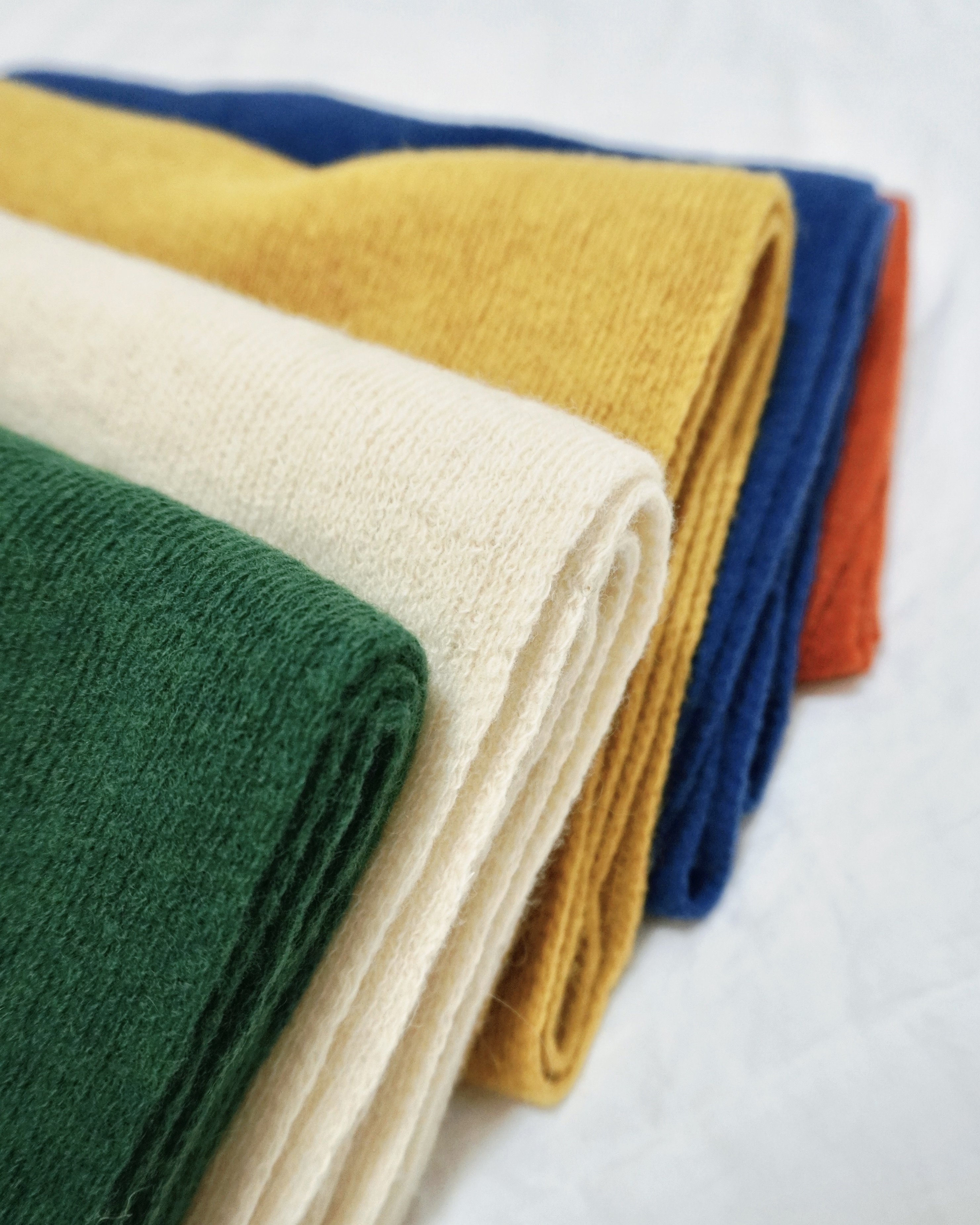 100%wool彩色頸巾