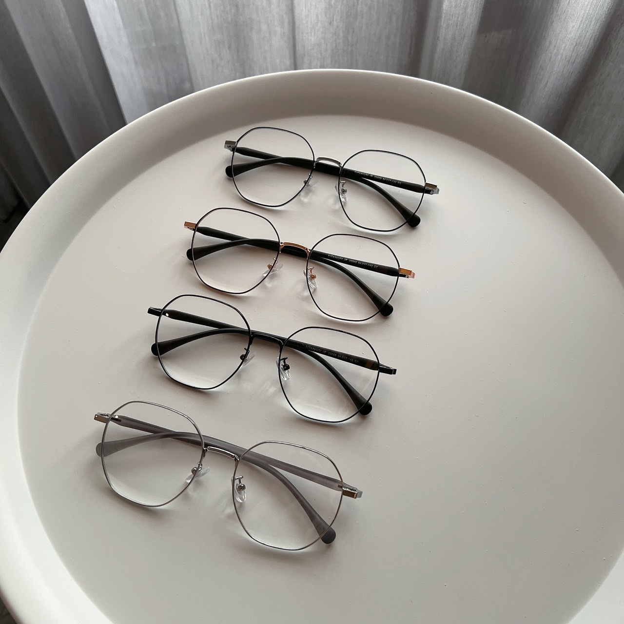 🇰🇷S033008輕型TR抗藍光框眼鏡/四色