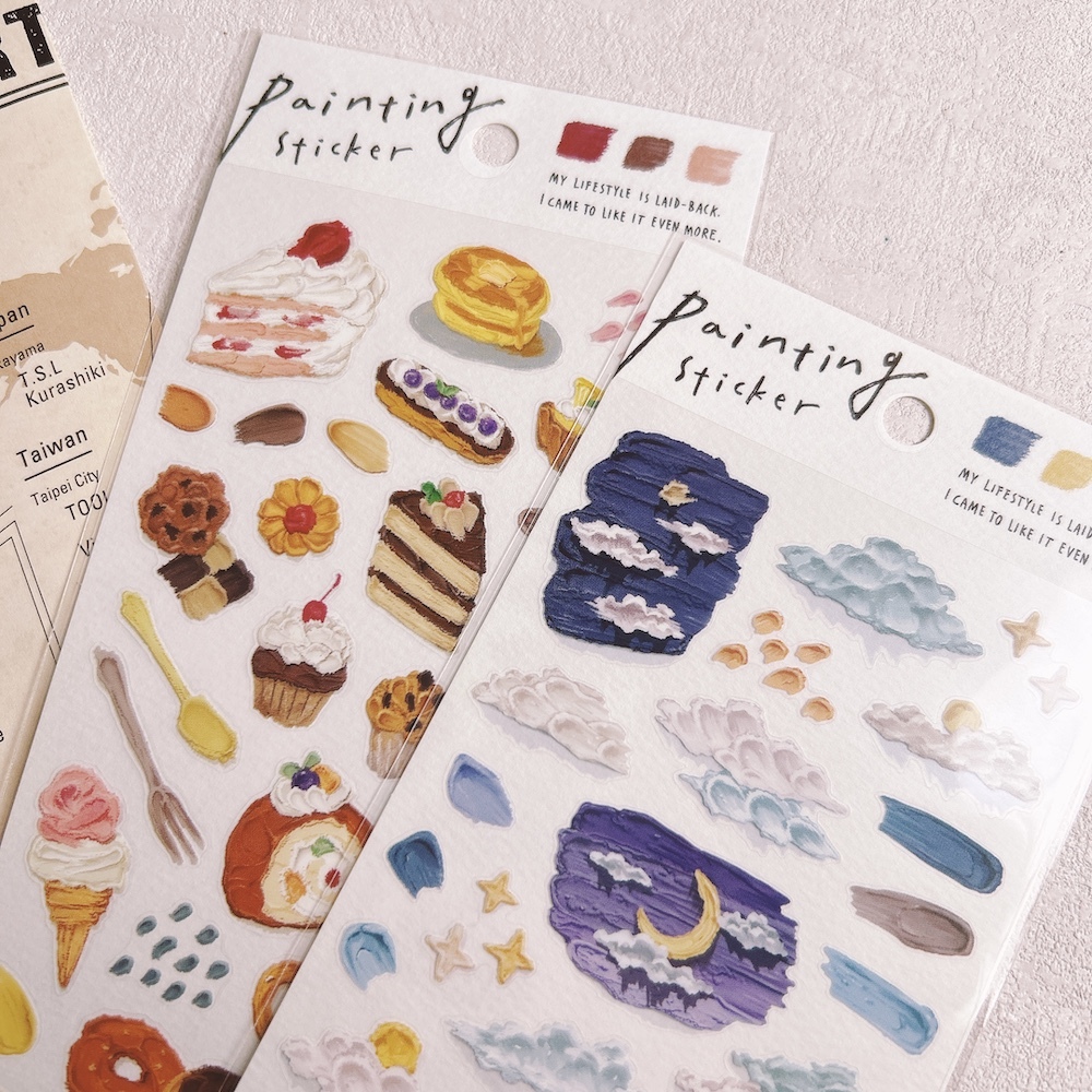 MIND WAVE | Painting 繪畫系列貼紙