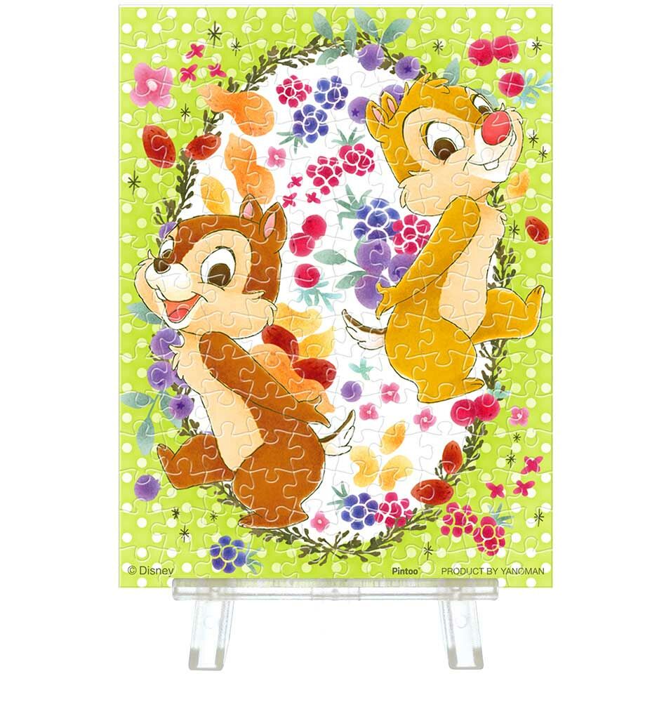 鋼牙與大鼻- 可愛的花環 (迷你尺寸) (透明樹脂)