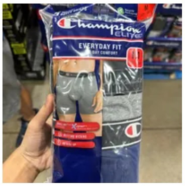 [S] CHAMPION ELITE EVERYDAY FIT BOXER BRIEF, 1292885-C5BBA2 (SZZ286)