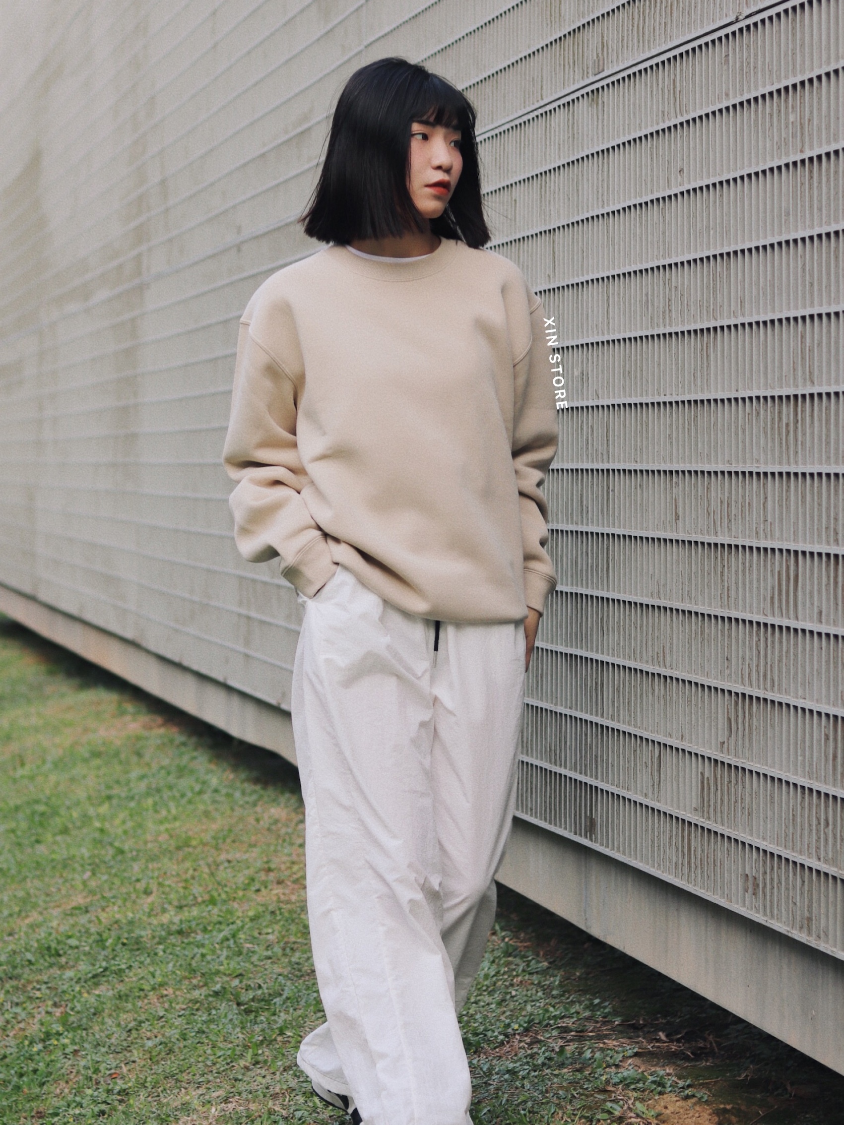 United Athle UA 5928/5044 10.0oz. 毛巾底 刷毛 長袖 厚磅 大學Tee 莫蘭迪色