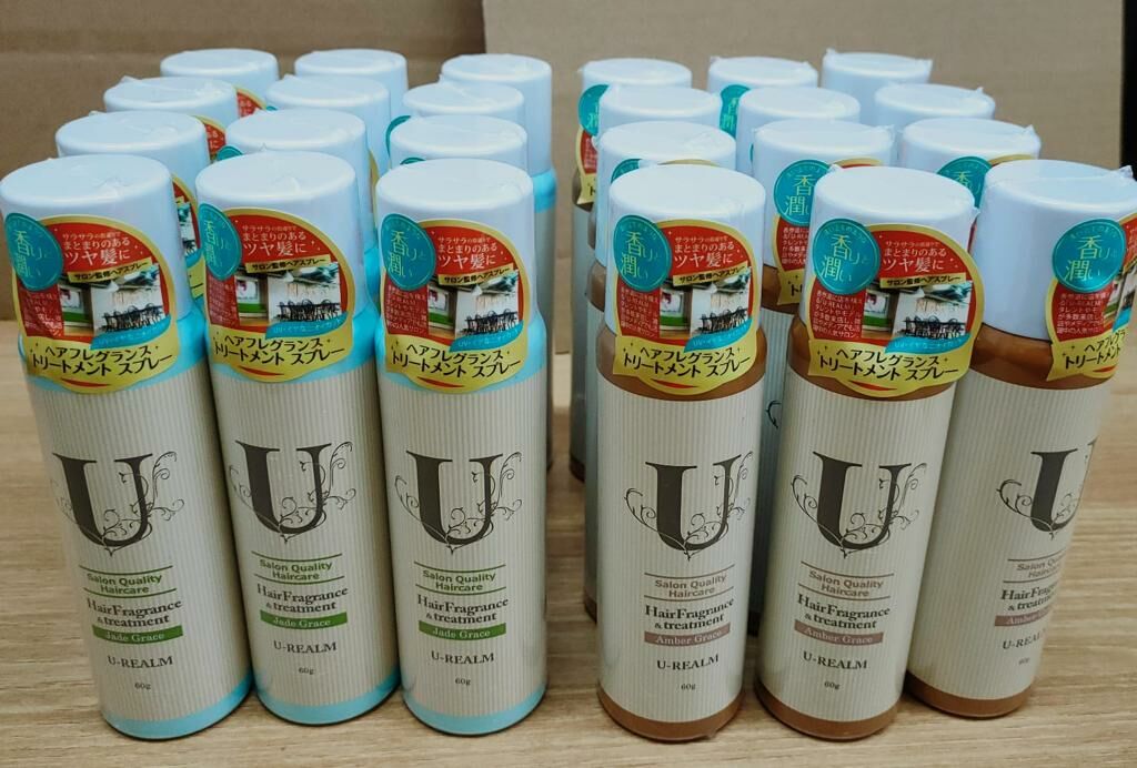 日本製 🇯🇵 U-Realm - 順滑香氣防曬護髮噴霧 (清新百花香味 / 原野花香味）60g #SQ111306