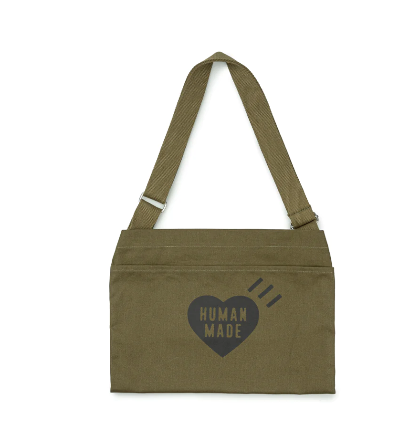 HUMAN MADE 2WAY SHOULDER BAG OLIVE