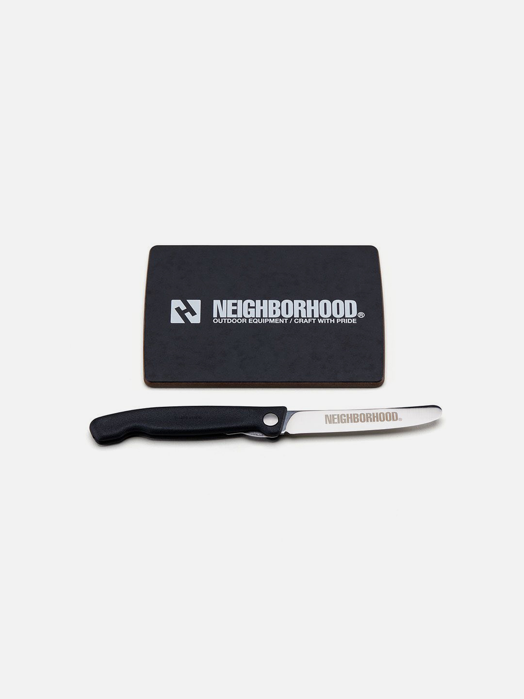 NEIGHBORHOOD x VICTORINOX . KNIFE & CUTTINGBOARD 刀子 砧板組
