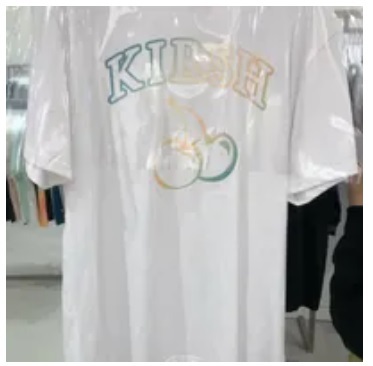 [S] KIRSH CHERRY ARCH LOGO GRADATION T-SHIRT,WHITE, FKQMCTR573MWHA (SKR12)