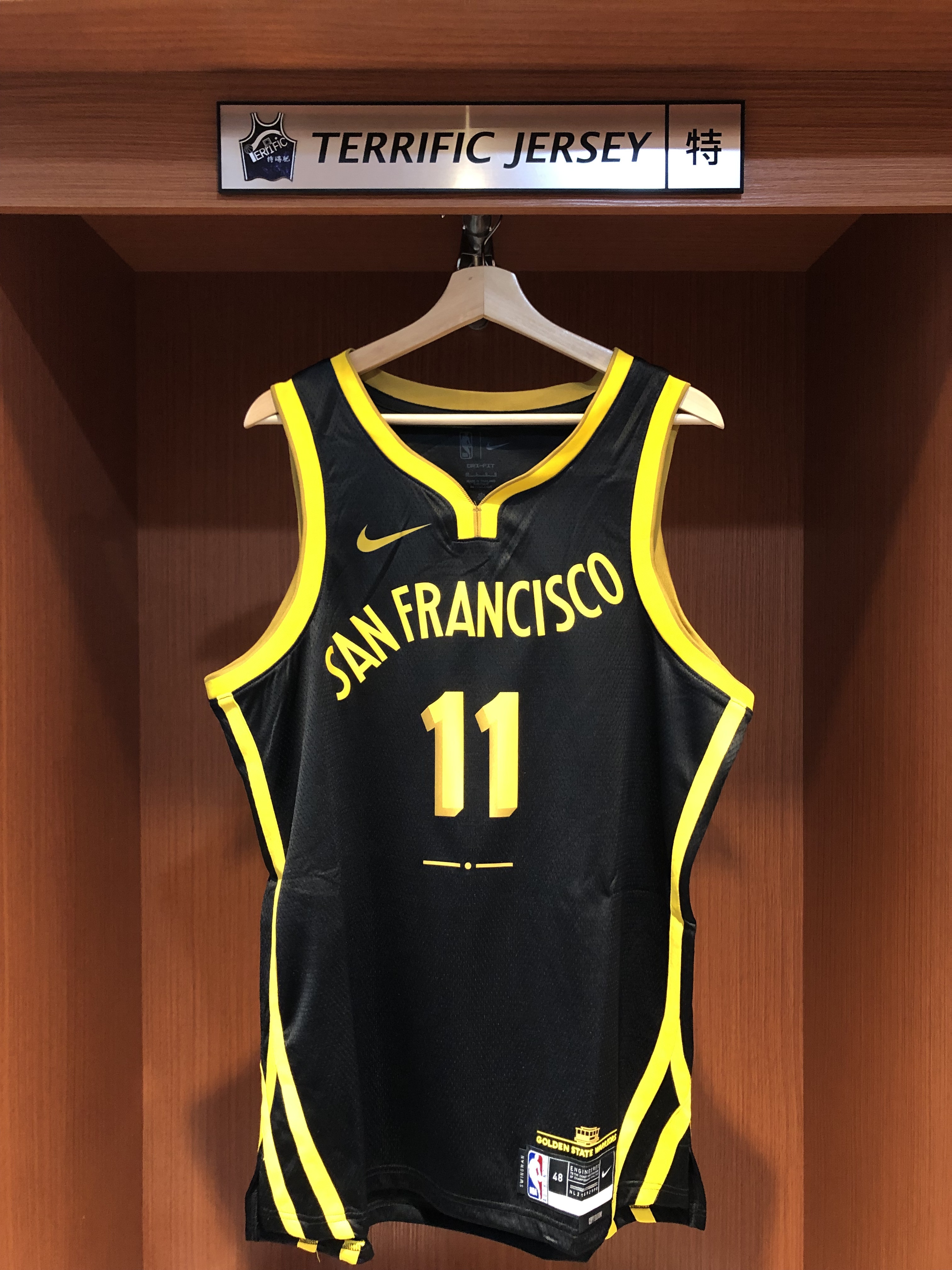 NBA球衣 Klay Thompson 金州勇士城市 City Nike Swingman 球迷版 熱轉印 全新