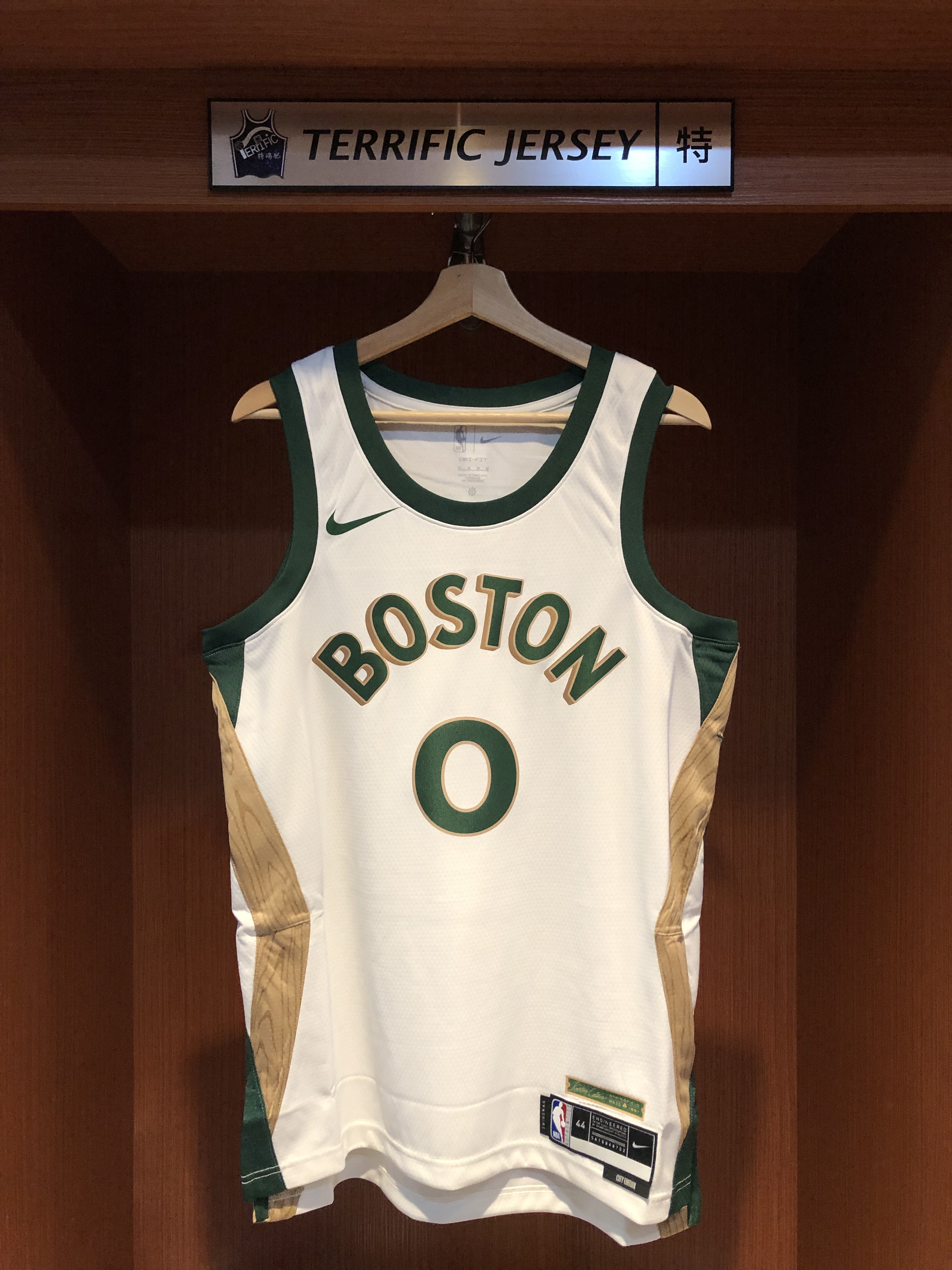 NBA球衣 Jayson Tatum 波士頓賽爾提克城市 冠軍 City Nike Swingman 球迷版 熱轉印 全新