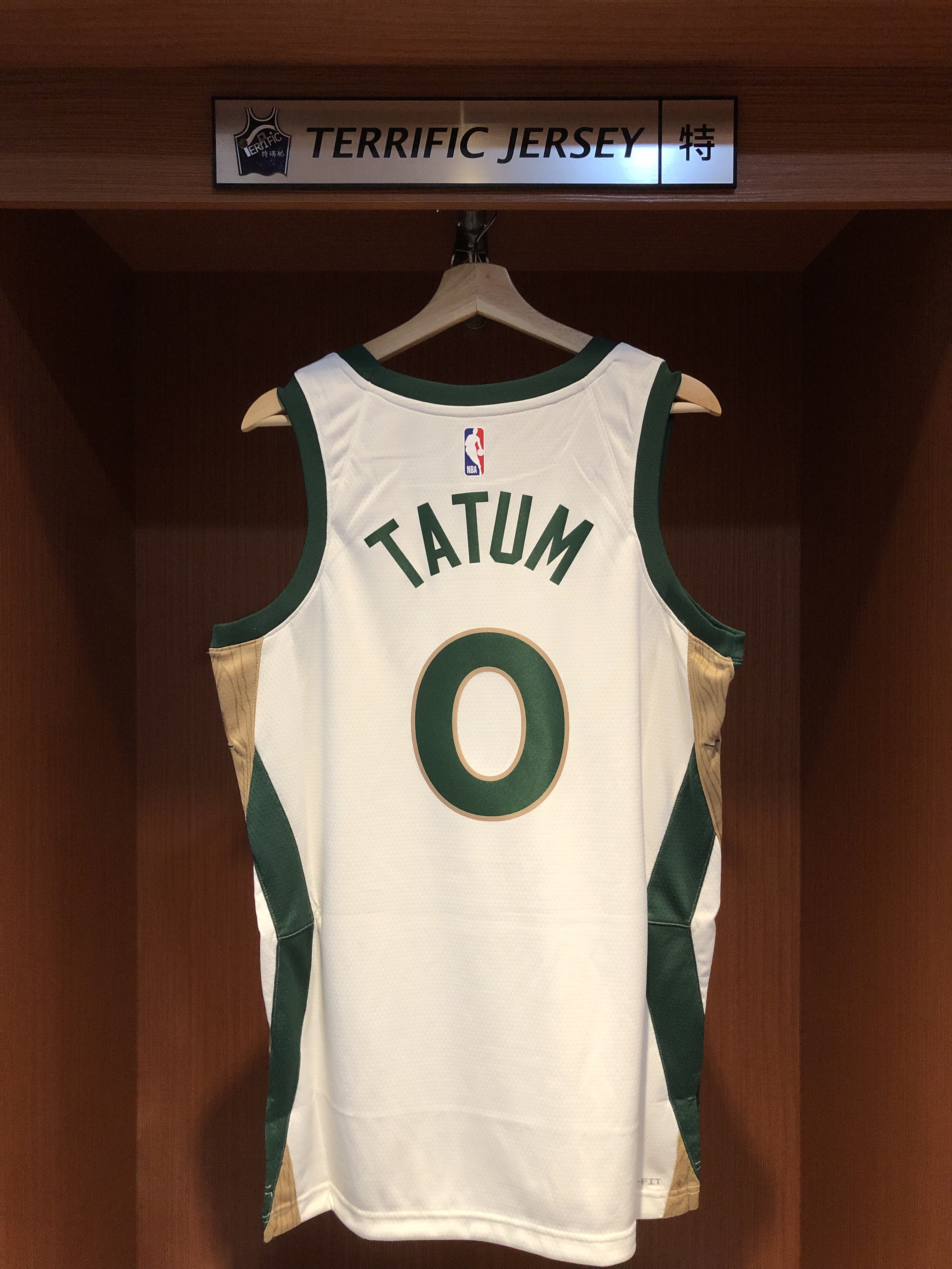 NBA球衣 Jayson Tatum 波士頓賽爾提克城市 冠軍 City Nike Swingman 球迷版 熱轉印 全新