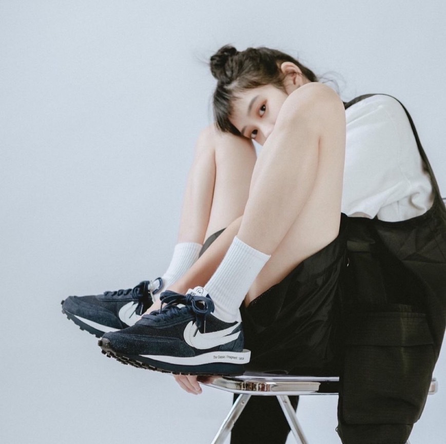 Sacai x Fragment Design x Nike 三方聯名 藏藍 DH2684400