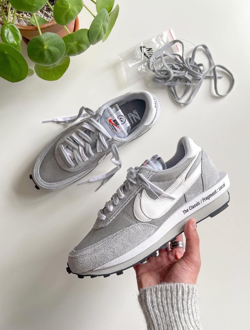 Sacai X Fragment Design X Nike 三方聯名 白灰 DH2684001