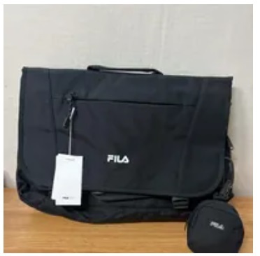 [S] FILA FS3BCE5321X CROSSBODY BAG,BLACK, 8809830740092 (SFL366)