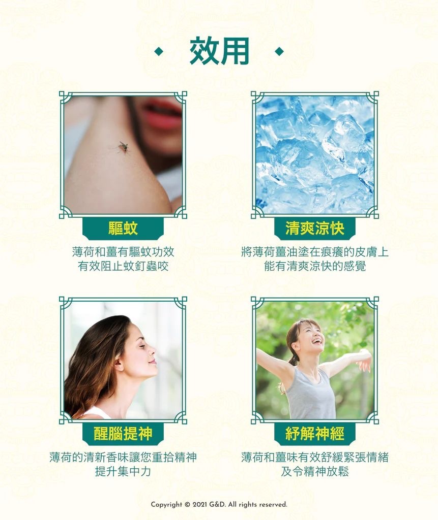 G&D古丹薄荷薑油