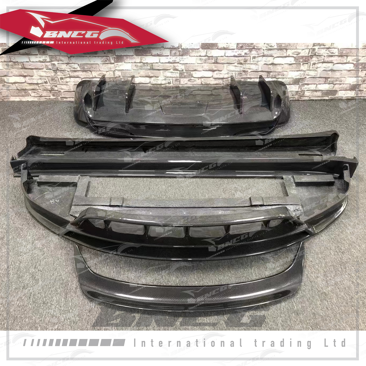 特斯拉 Tesla Model X 卡夢 碳纖維 外觀件 空力套件 Revozport款 前後下巴 側裙 尾翼