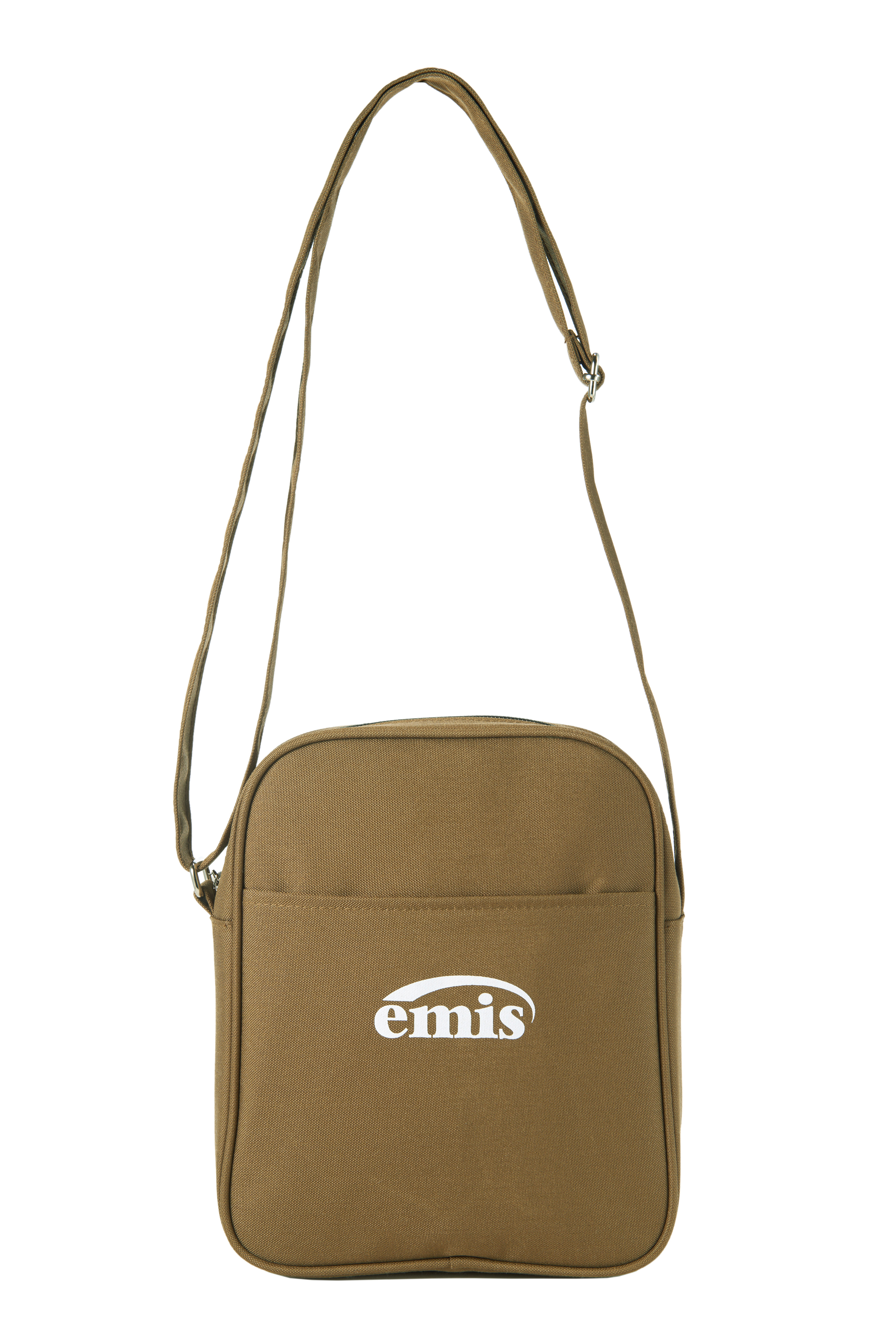 emis NEW LOGO SQUARE BAG - BROWN