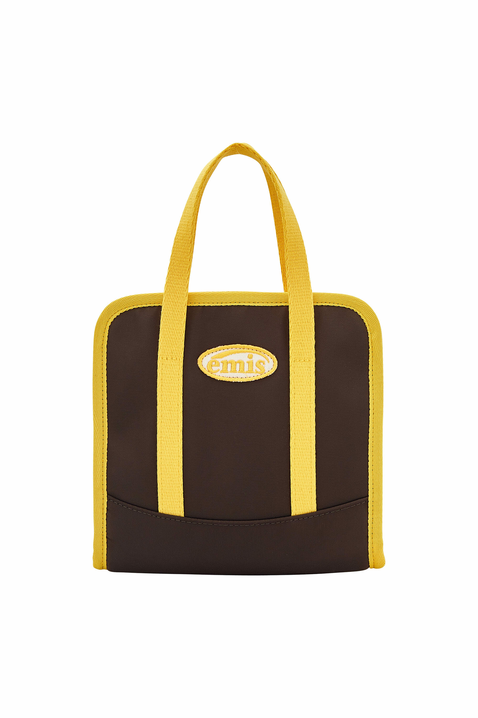 emis  [PET] STRAP BOWL BAG - BROWN