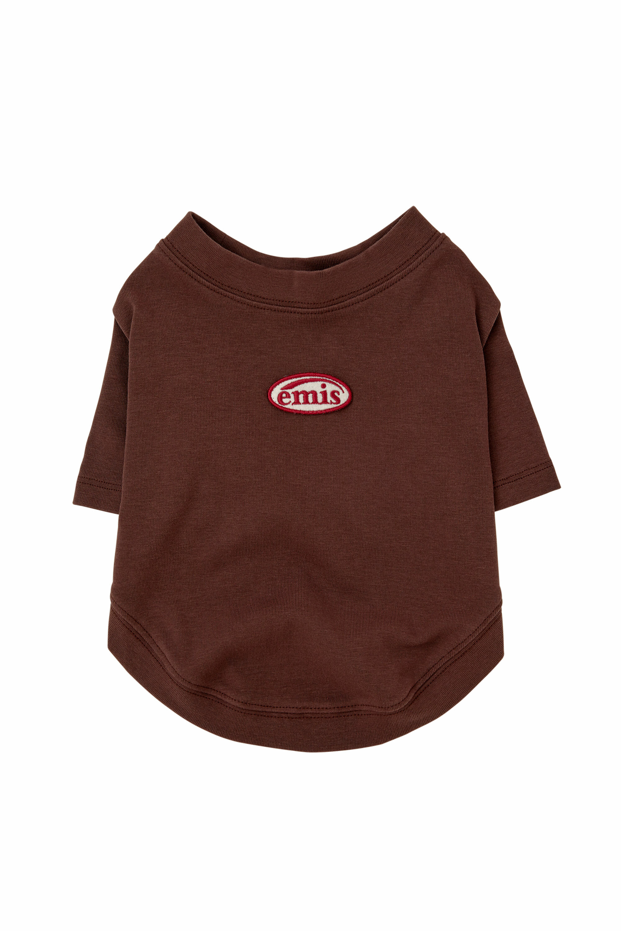 emis [PET] MINI WAPPEN TEE - BROWN