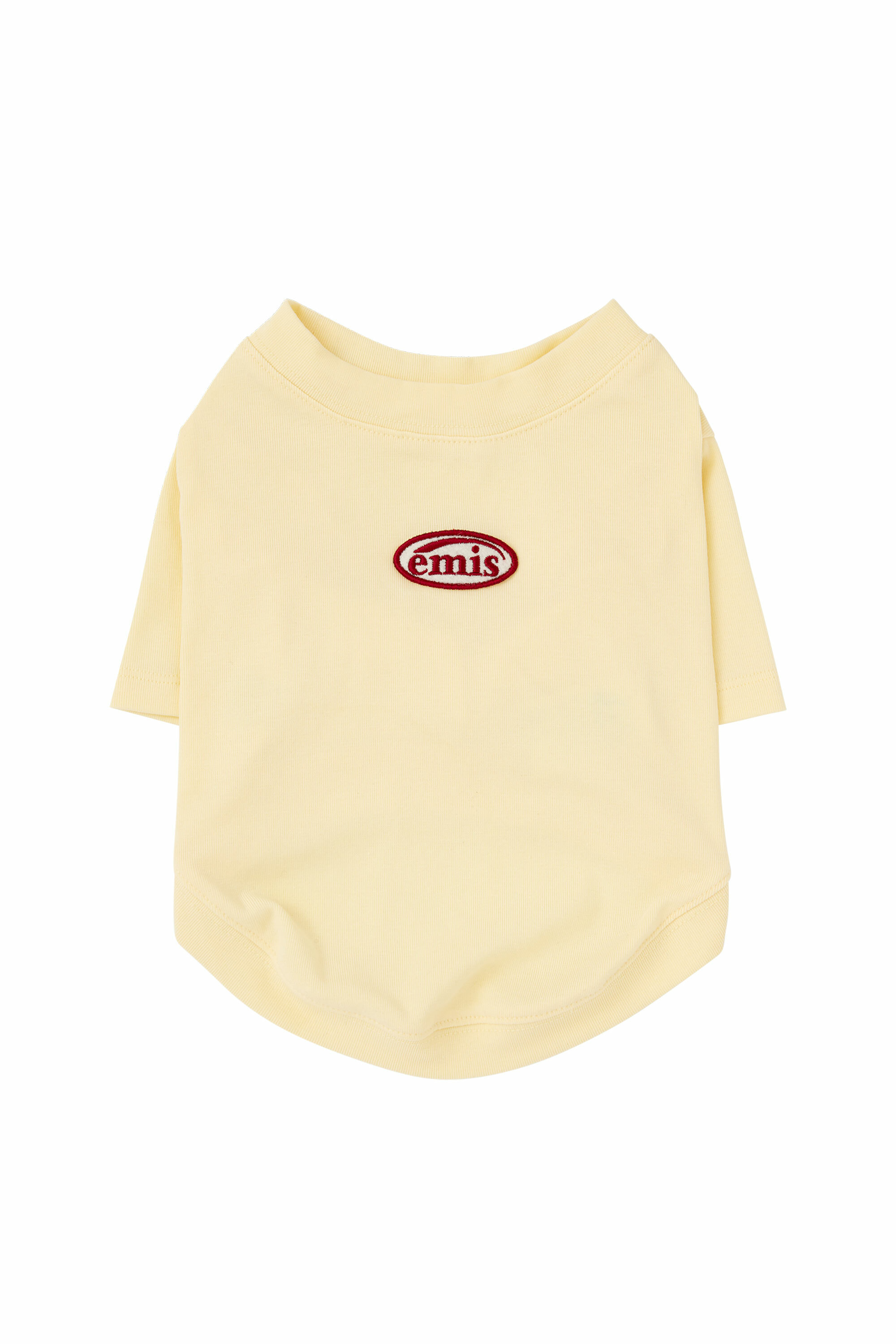emis [PET] MINI WAPPEN TEE - LIGHT YELLOW