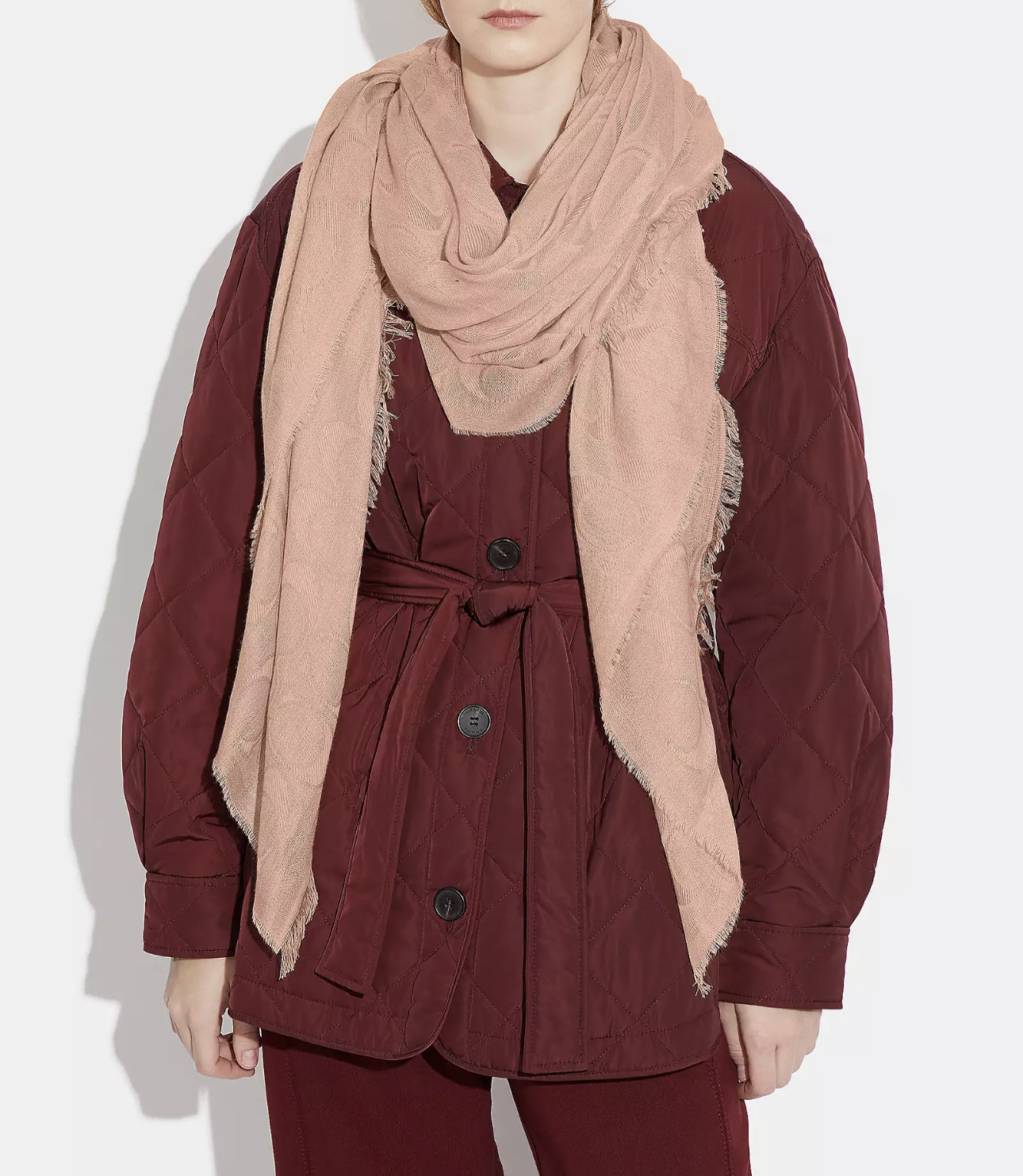 ［美國現貨］Coach Signature Shawl