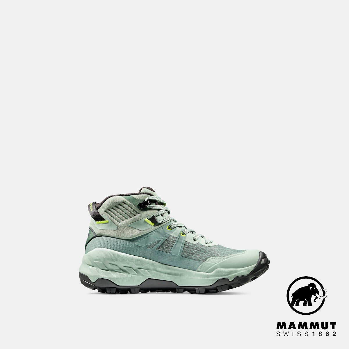 Mammut 長毛象 Sertig II Mid GTX Women 女款 防水中筒健行鞋 中筒健行登山多功能鞋 #3030-04840-40240 玉石綠/深玉石綠 [HappyOutdoor]