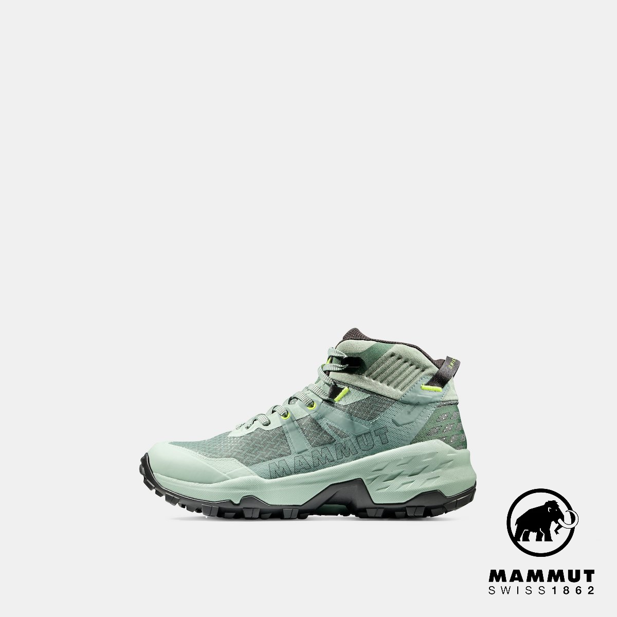Mammut 長毛象 Sertig II Mid GTX Women 女款 防水中筒健行鞋 中筒健行登山多功能鞋 #3030-04840-40240 玉石綠/深玉石綠 [HappyOutdoor]