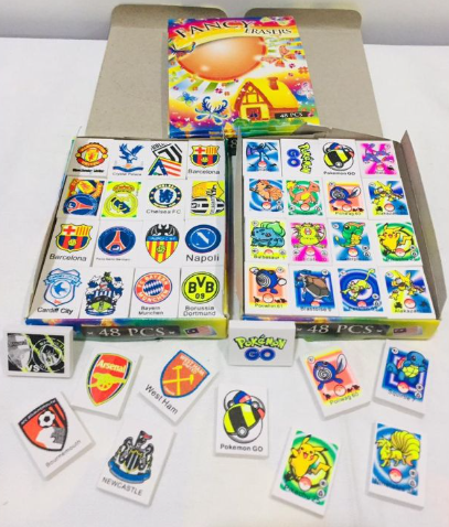 Fancy eraser (48pcs/box)