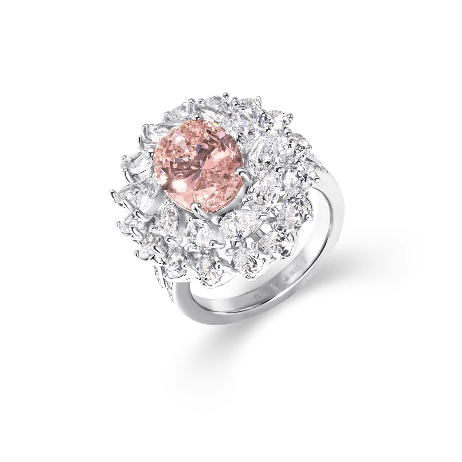 日落黄昏戒指 925銀戒指