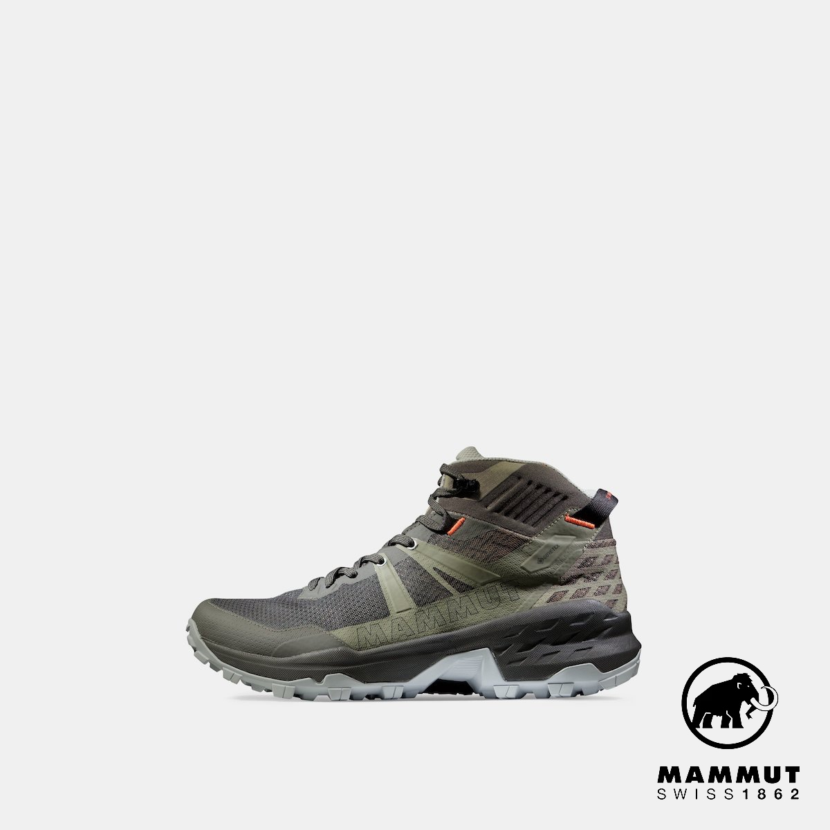 Mammut 長毛象 Sertig II Mid GTX Men 男款 防水中筒健行鞋 中筒健行登山多功能鞋 #3030-04830-00693 深錫綠 [HappyOutdoor]