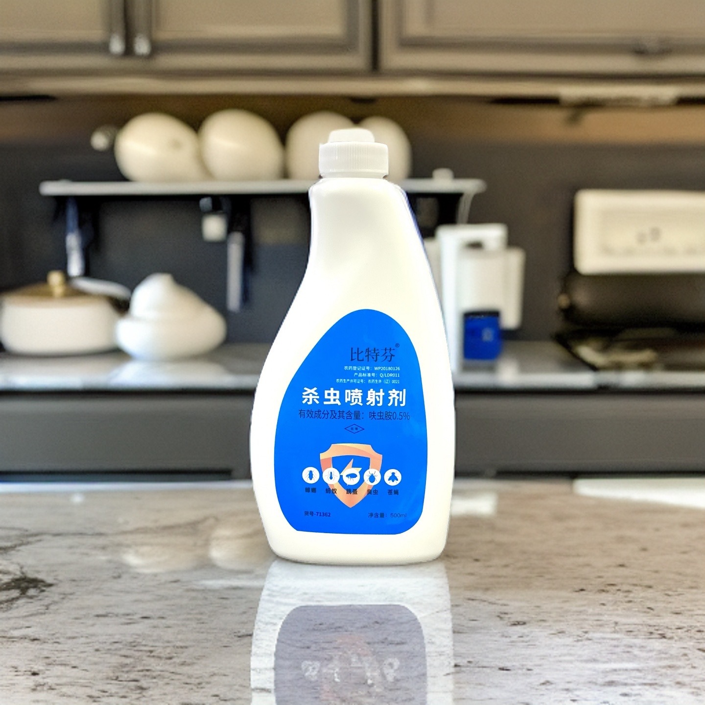 【床蝨木蝨】殺蟲噴射劑  500ml