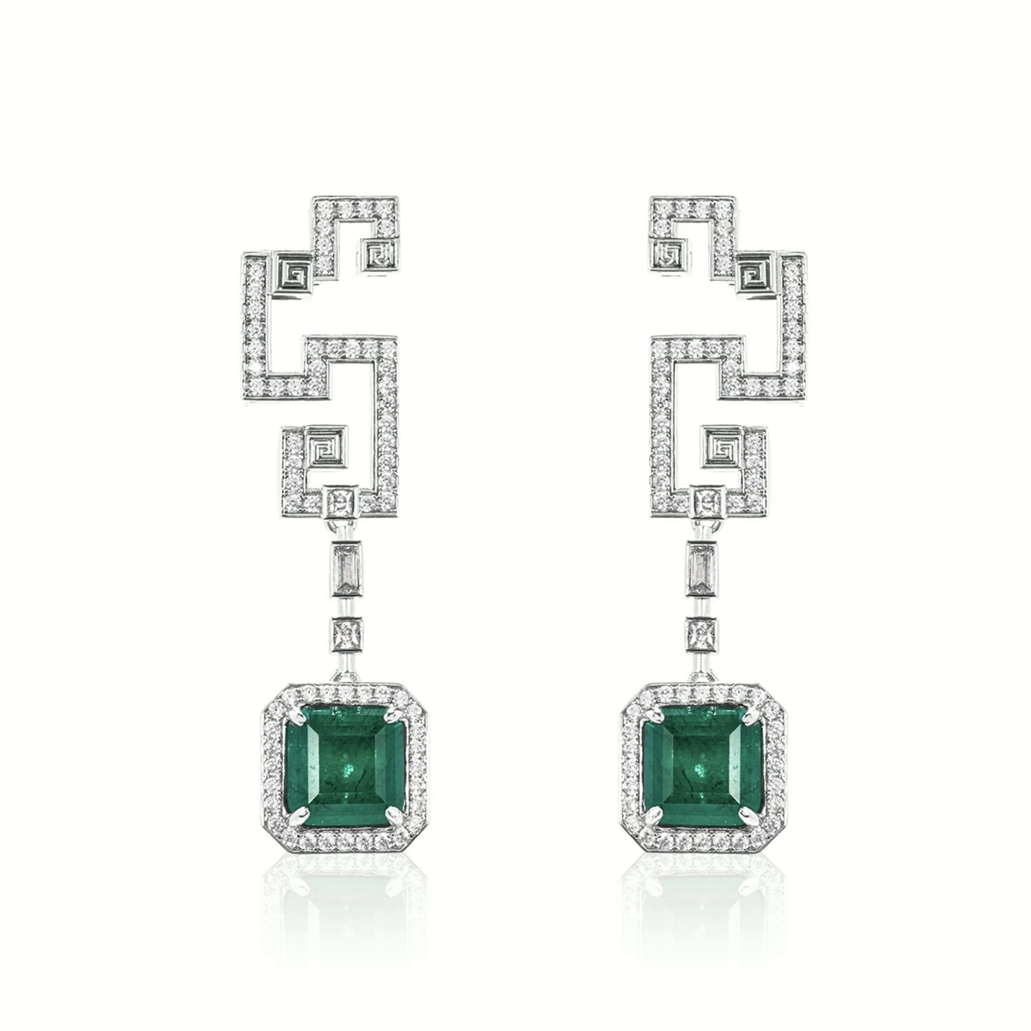 木佐綠合成鋯石耳環 925銀耳環