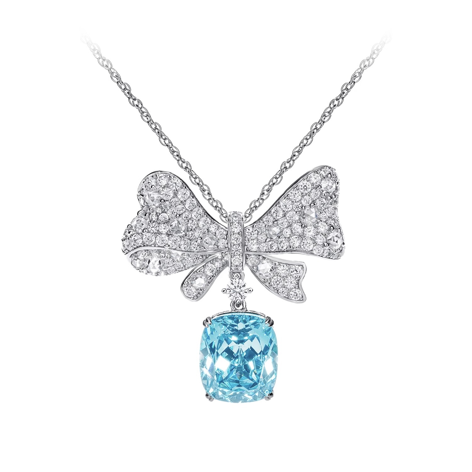 帕拉蝴蝶吊墜項鍊 925銀項鍊