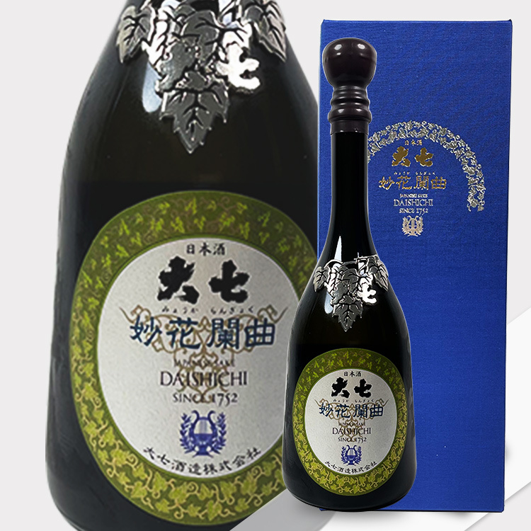 【未開封】日本酒　大七　妙花闌曲 純米大吟醸・雫原酒 未開封】日本酒 大七 妙花闌曲 純米大吟醸・雫原酒 - 日本酒