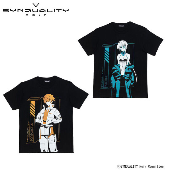 Pbandai 預訂2024/4月 SYNDUALITY Noir キャラクターフルアートデザインTシャツ（全2種）