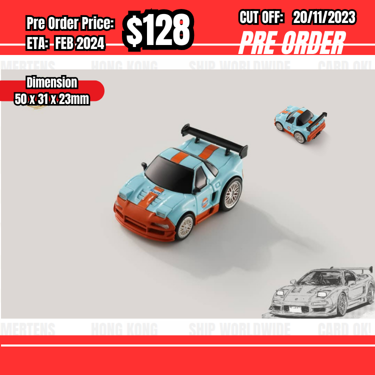 PO-$128 * Little Egg * Q Honda NSX Gulf [OD14/11]