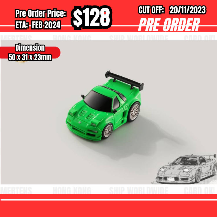 PO-$128 * Little Egg * Q Honda NSX Green [OD14/11]