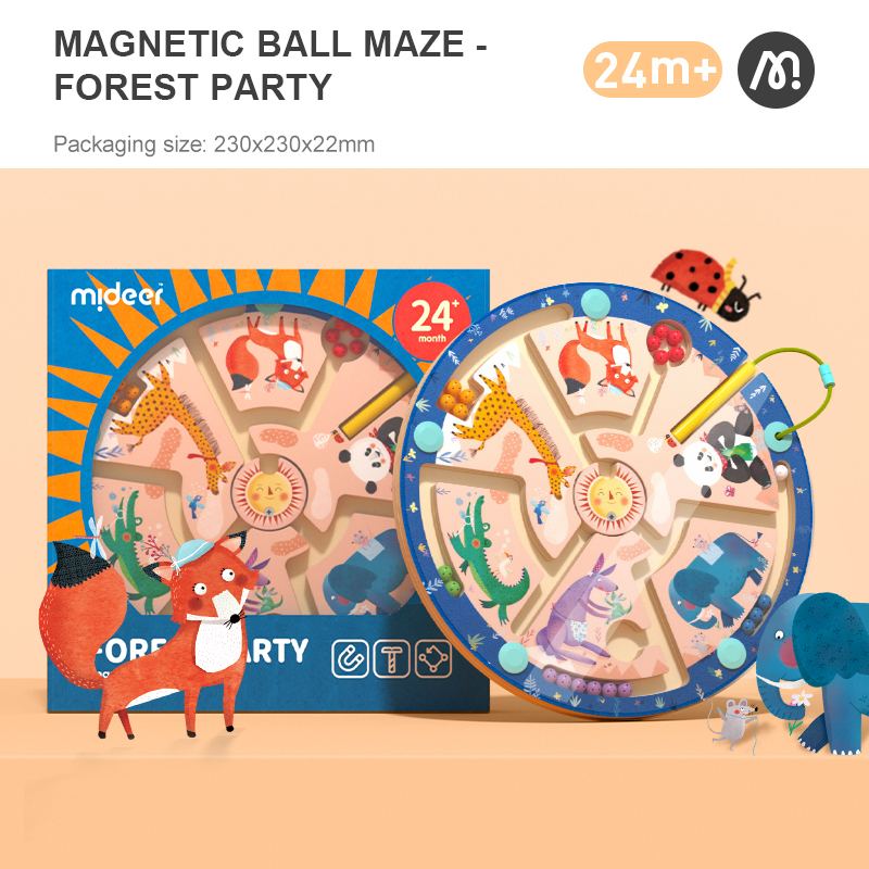 磁力球迷宮-森林派對