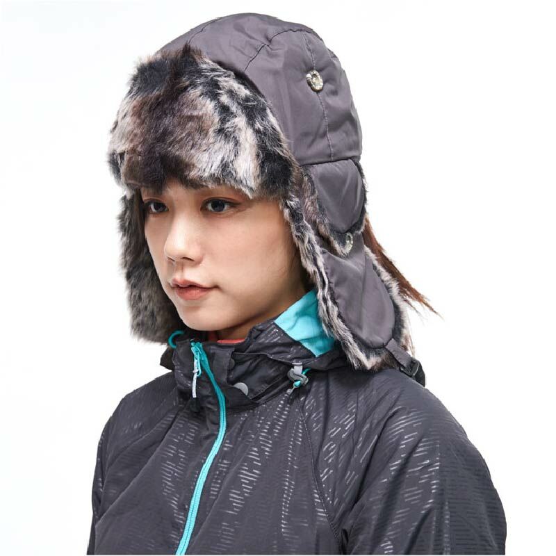 SNOW TRAVEL 雪之旅 極地保暖遮耳帽 黑寶石 41STAR55