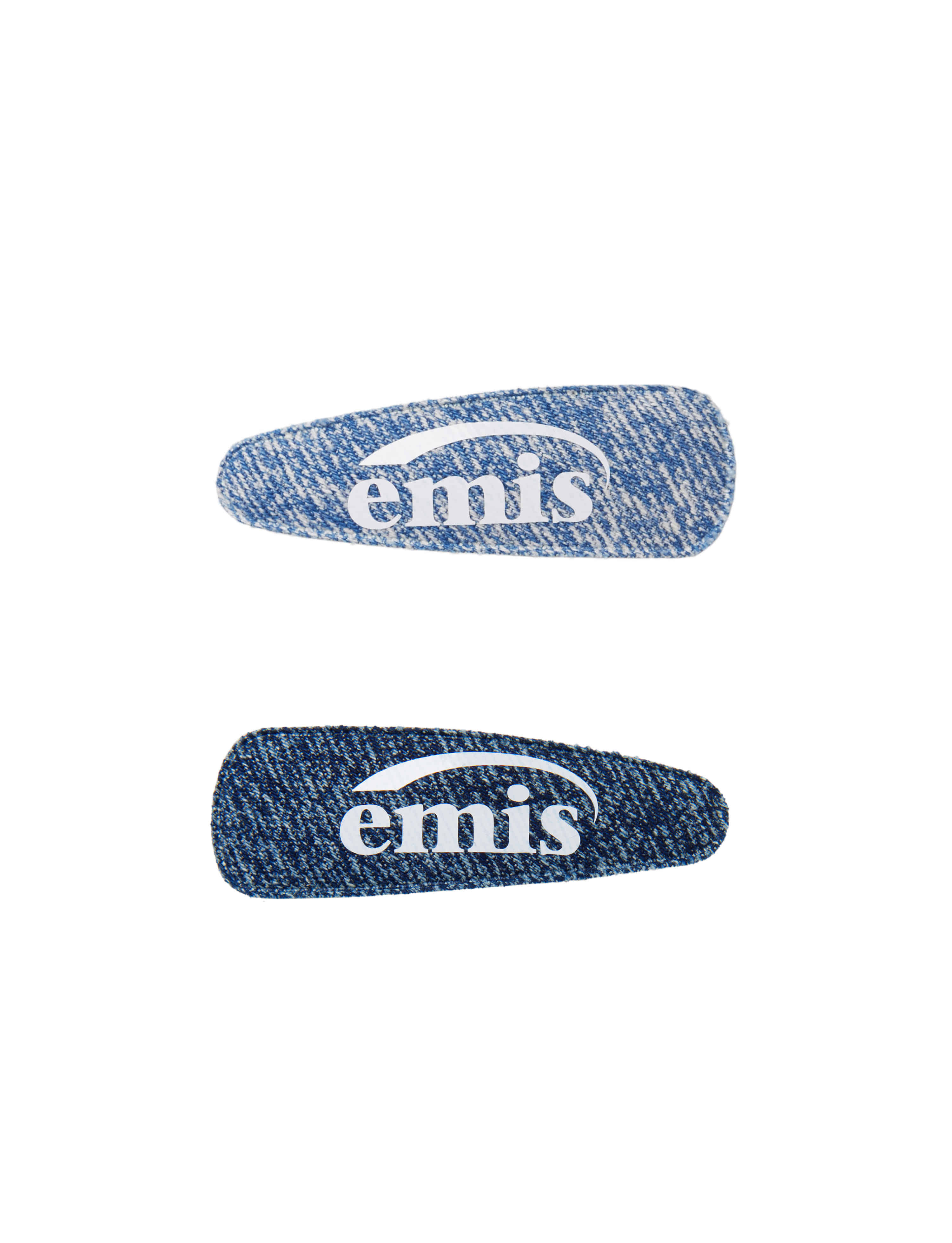 emis NEW LOGO DENIM HAIRPIN