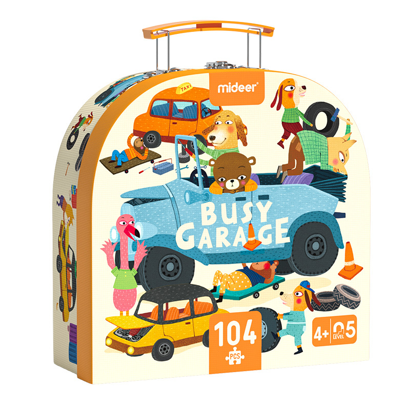 禮盒拼圖-我的車庫