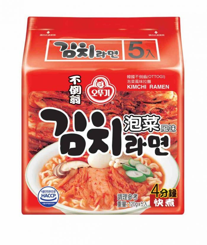 （箱購）韓國不倒翁 泡菜風味拉麵600g(8入/箱)