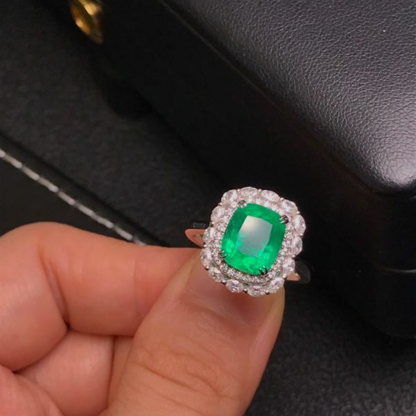 2.74ct 哥倫比亞祖母綠 成品戒指