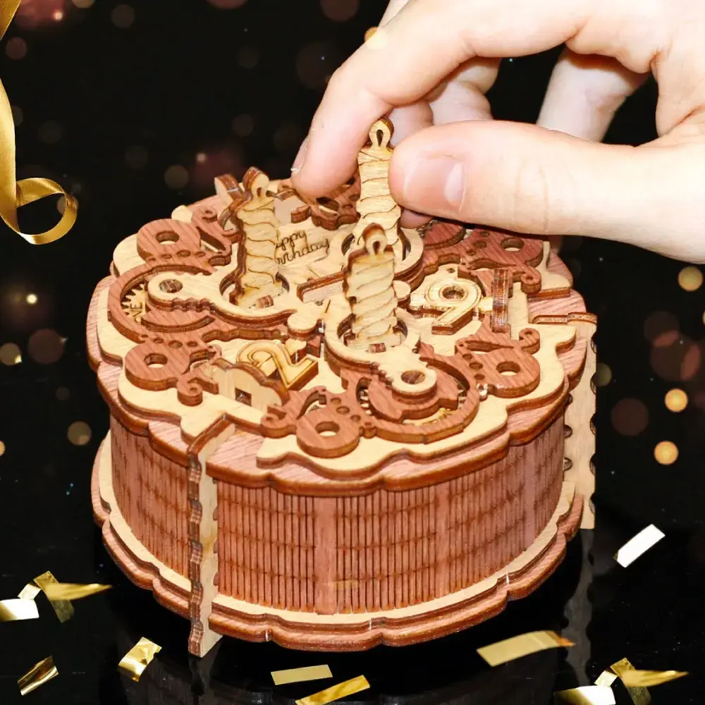 (現貨)《iDventure》生日蛋糕拼圖盒