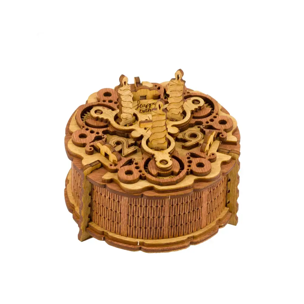 (現貨)《iDventure》生日蛋糕拼圖盒