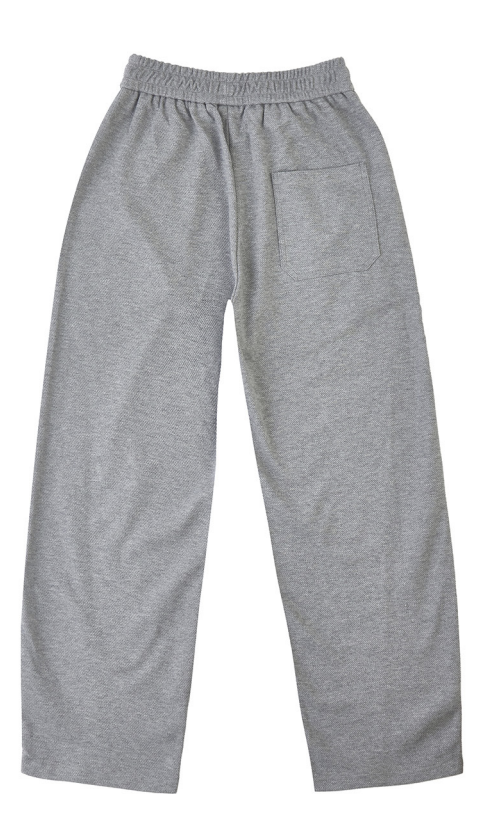 231113-H131 HANAHAII 直筒休閒褲- 灰色