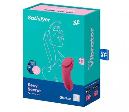 Satisfyer Sexy Secret Red 手機遙控內褲震動器