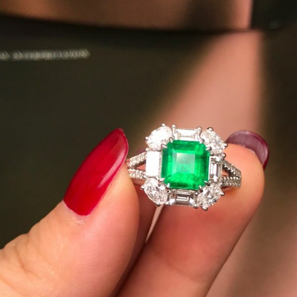 1.94ct 祖母綠戒指