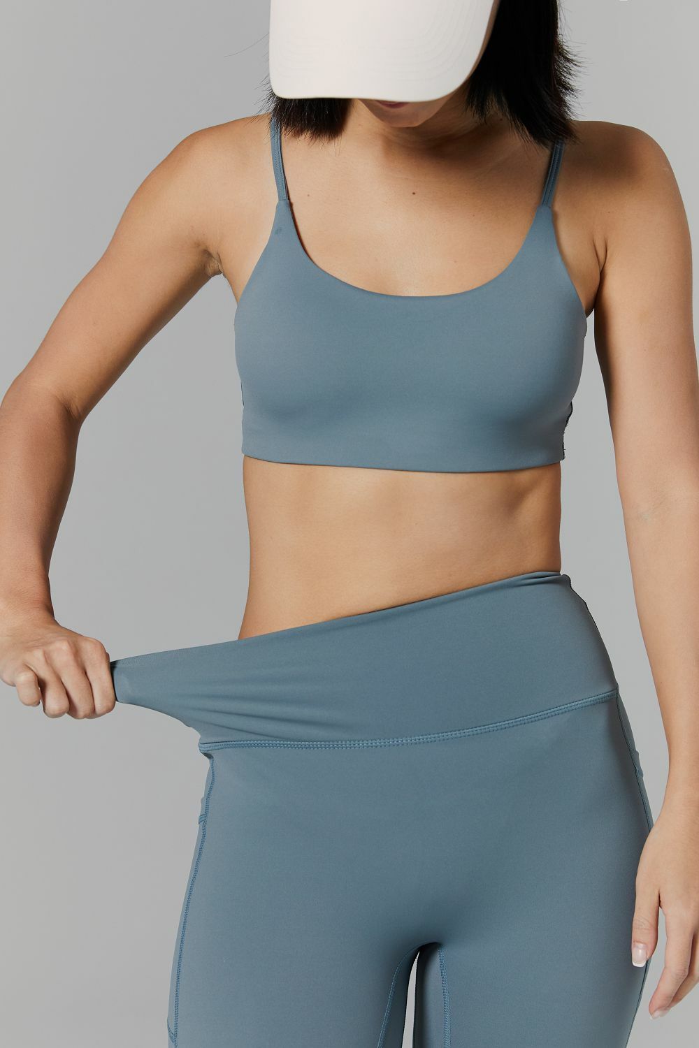 KID ® Koojou x moun moun 流線口袋運動九分長褲