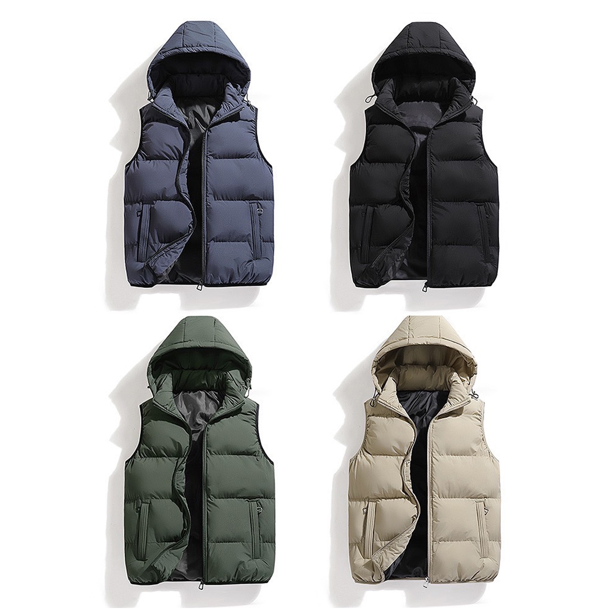 保暖！秋冬 鋪棉 背心 外套 【 FUZY 】- A201614