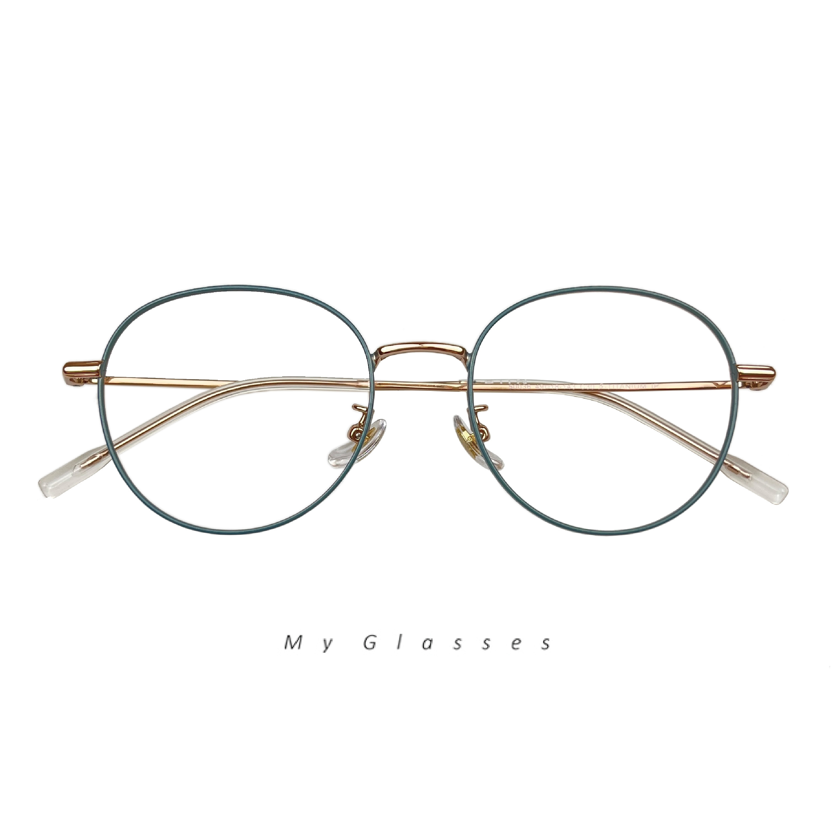 C367鈦金屬圓框眼鏡