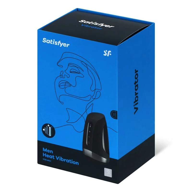 Satisfyer Men Heat Vibration 可加熱男士飛機杯